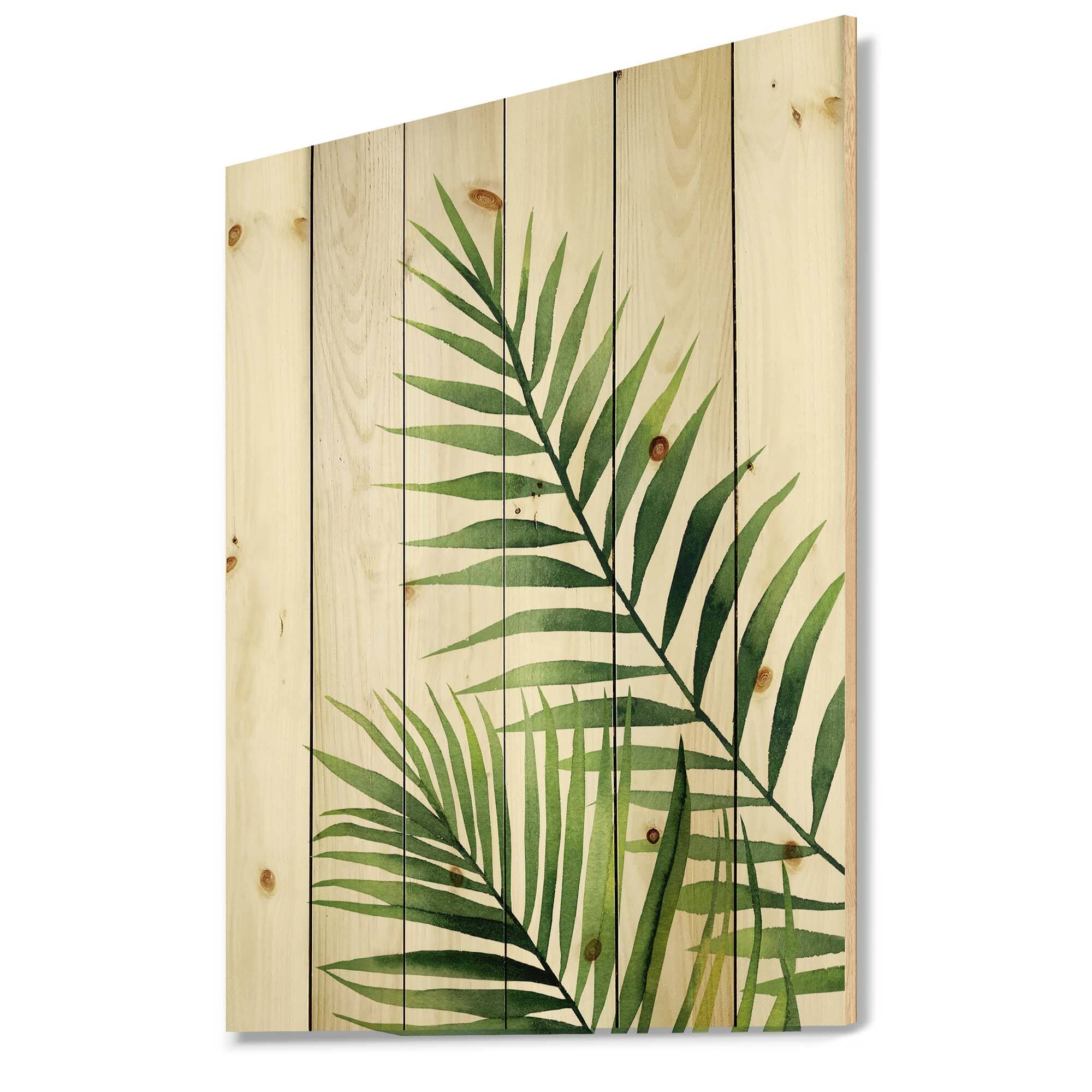 Designart - Fern Leaves Detail III